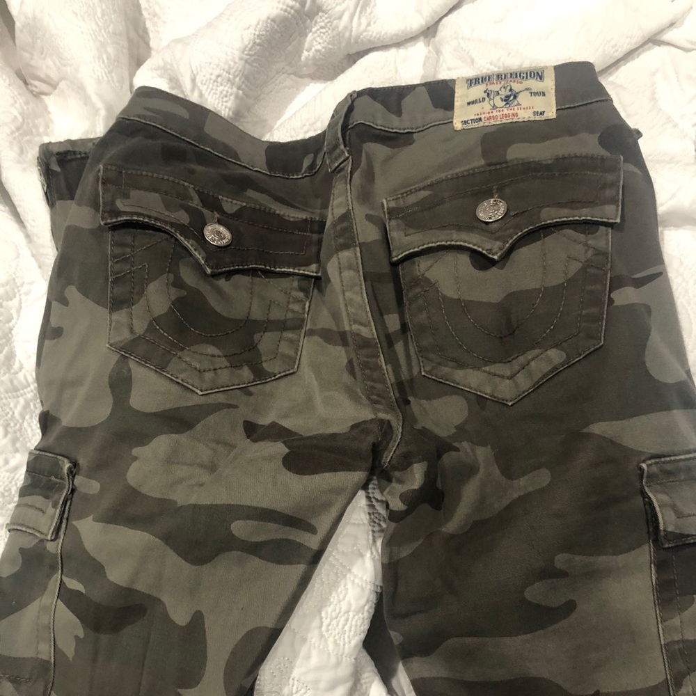 Camo true religion jeans